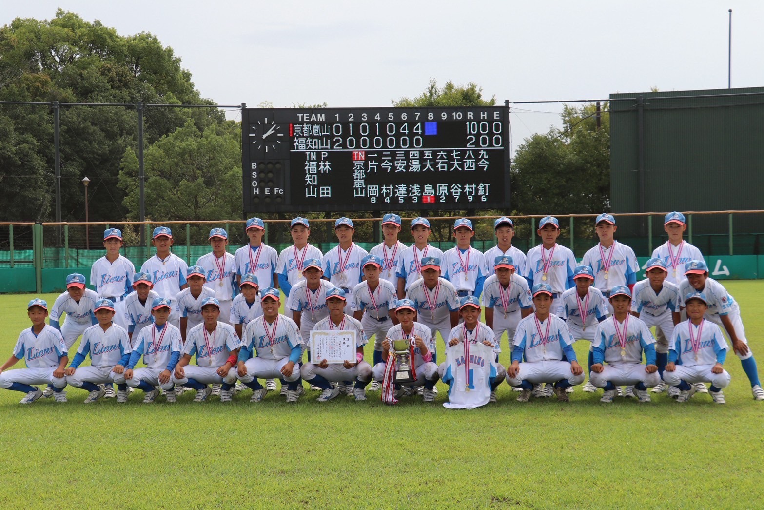 【36期生】関西秋季大会 京都府予選 優勝!!